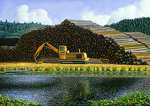 Schmidbauer Log Deck (Weaverville)
